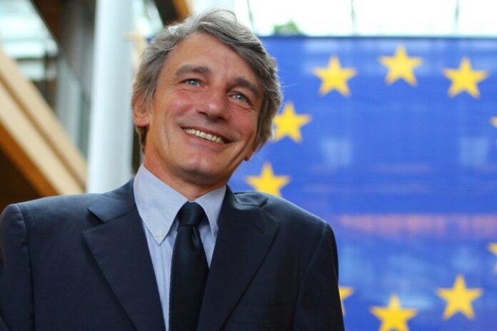 david sassoli, presidente del Parlamento europeo