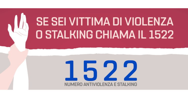 Le chiamate al 1522 sono aumentate del 114% rispetto al 2022